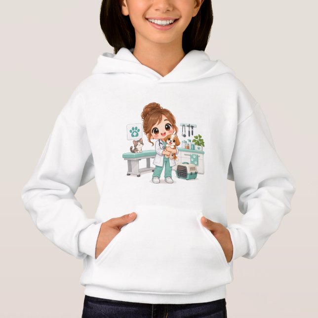 Skonsam veterinärvård t shirt (Framsida)