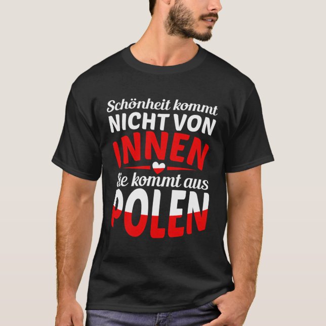 Skönseln kommer inte från Kom inifrån den kommer f T Shirt (Framsida)