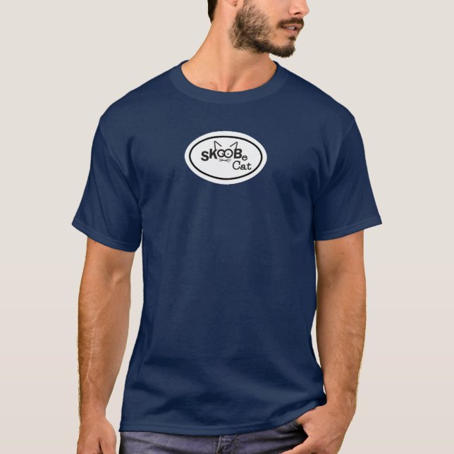 SKooBe katt EuroSticker Tee (Framsida)