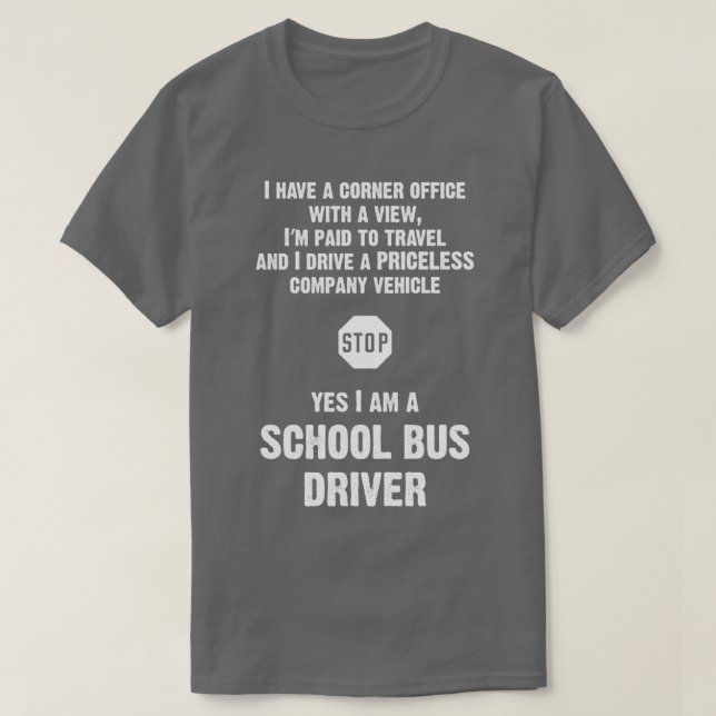 SKOOL BUSS DRIVER 35 T SHIRT (Design framsida)
