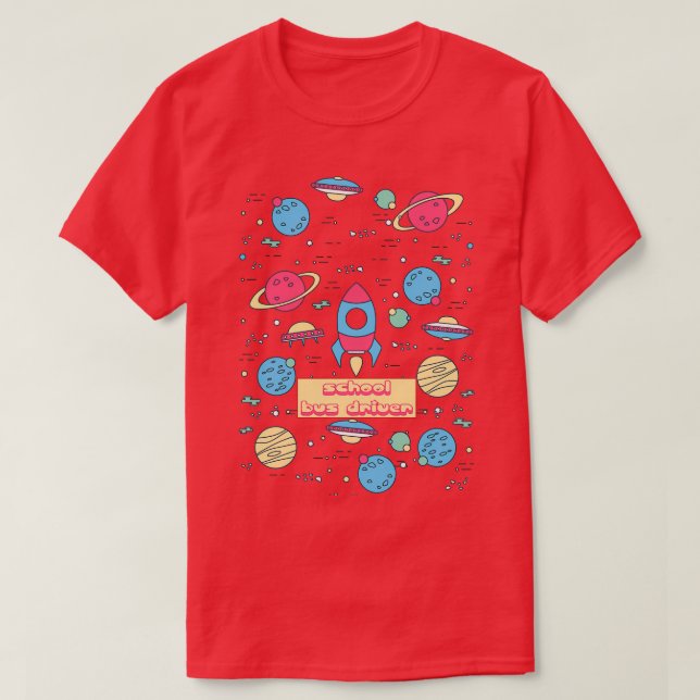 SKOOL BUSS DRIVER 57 T SHIRT (Design framsida)