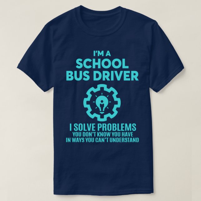 SKOOL BUSS DRIVER NICE DESIGN 2017 2 T SHIRT (Design framsida)
