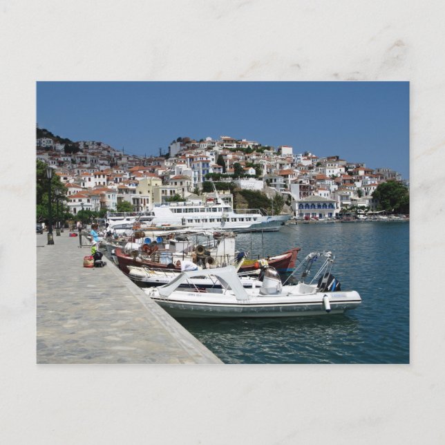Skopelos eget vykort (Framsida)