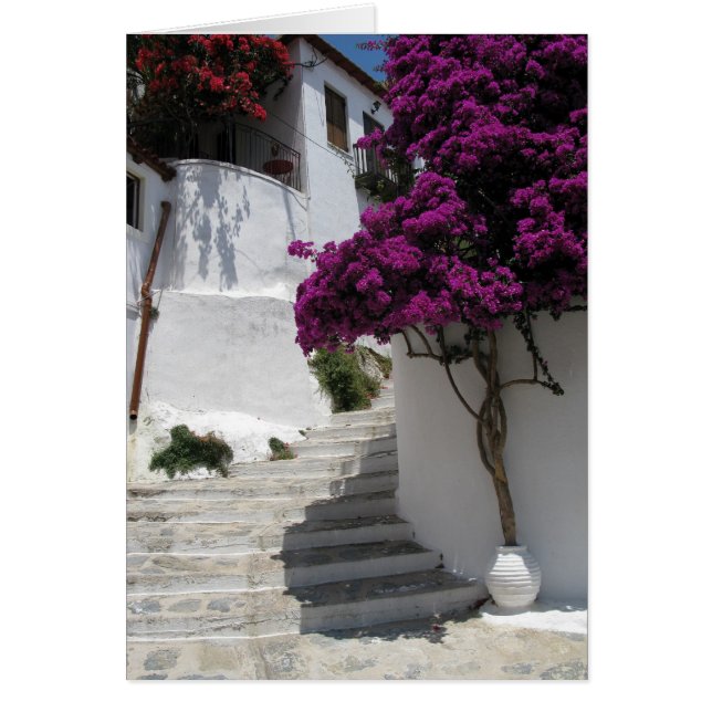 Skopelos Grekland Hälsningskort (Framsidan)