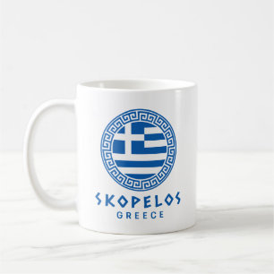 Skopelos, Grekland Kaffemugg
