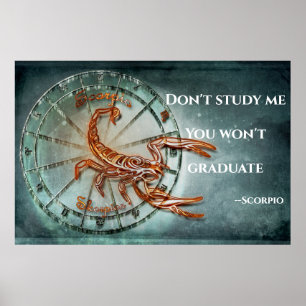 SKOPIO: Studera inte mig, men inte Student Poster