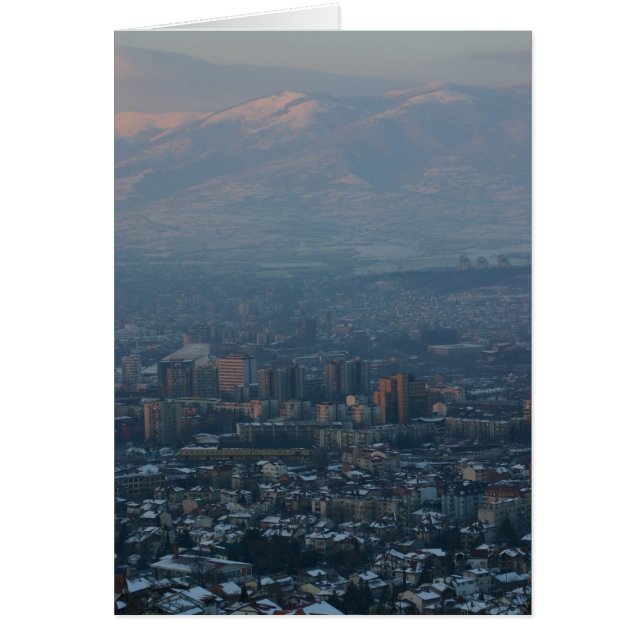 Skopje Hälsningskort (Framsidan)