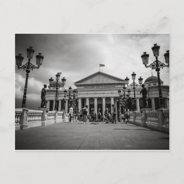 Skopje, Makedonien Vykort (Framsida)