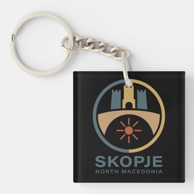 Skopje North Macedonia Europe (Framsidan)