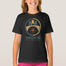 Skopje North Macedonia Europe T Shirt