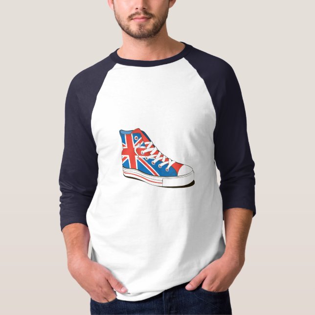 Skor England Tee Shirt (Framsida)