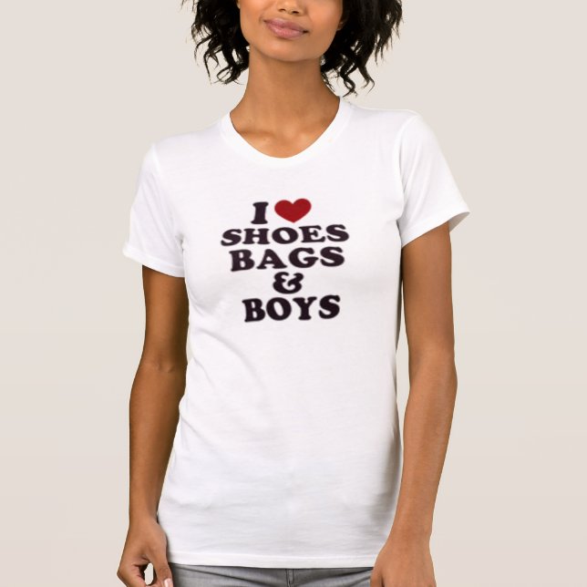 skor, hänger lös & pojkar! tee shirt (Framsida)