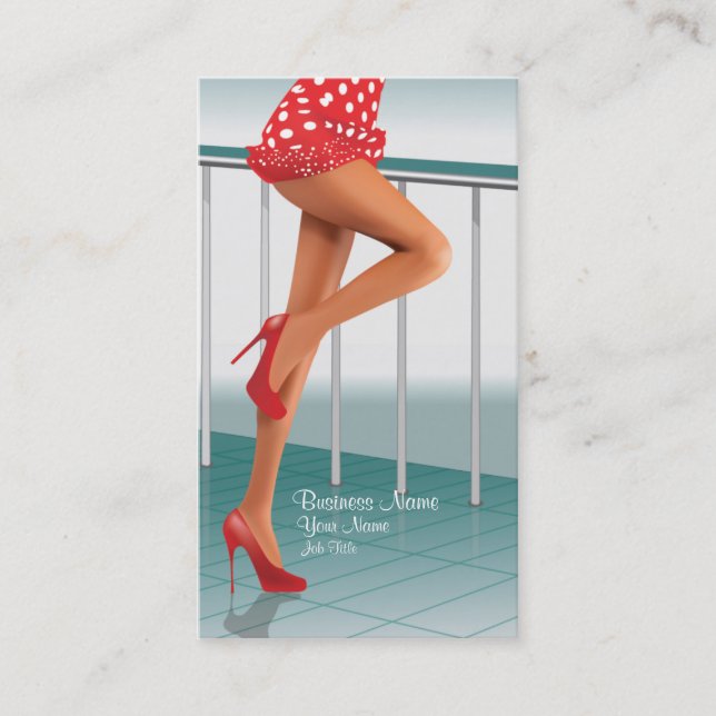 Skor lageraffärsvisitkorten visitkort (Framsida)