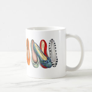 Skor - mycket liten tofflor kaffemugg
