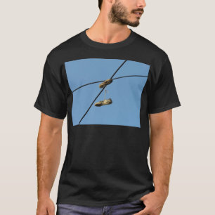 Skor ringer på binder - sko att kasta t-shirt