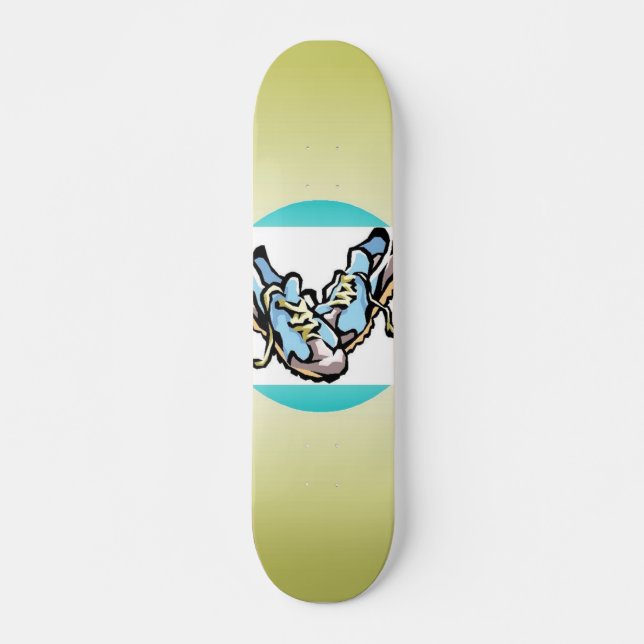Skor Skateboard Bräda 20,5 Cm (Framsida)