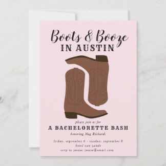 Skor & Sprit Austin Texas Sjungmö Inbjudan