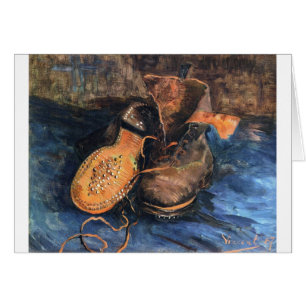 Skor - Vincent Van Gogh Hälsningskort