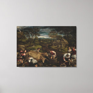 Skörd, 1576 canvastryck