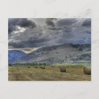 Skörd är med. Post Card från Midway B.C. Vykort