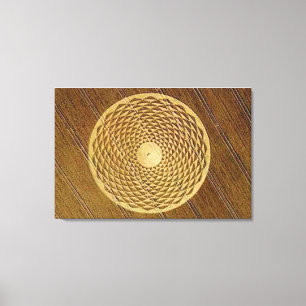 Skörd Circle-36"x24"Gallery Canvas