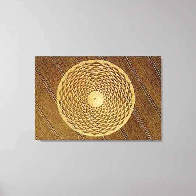 Skörd Circle-36"x24"Gallery Canvas (Framsida)