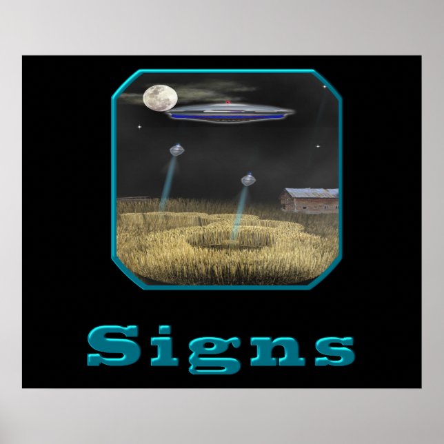 skörd-cirkel poster (Framsidan)