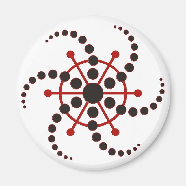 skörd cirkel VII Magnet (Framsidan)