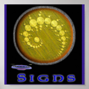 Skörd-cirklar poster