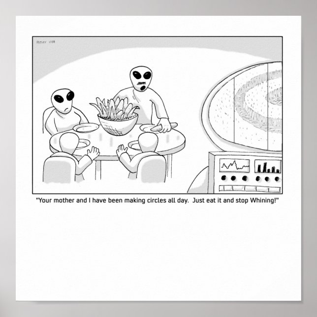 skörd-cirklar poster (Framsidan)