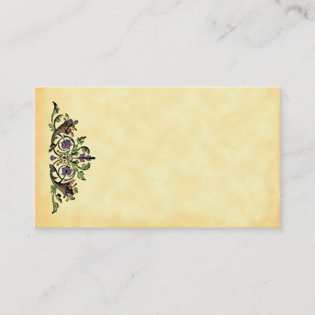 Skörd Cornucopia Business Card-mall Visitkort (Framsida)