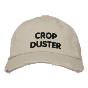 Skörd Duster - rolig löpning Broderad Keps