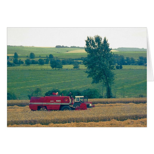 Skörd Hälsningskort (Framsidan Horizontal)