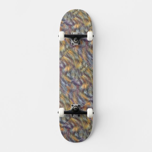 Skörd i Guld Skateboard Bräda 19,5 Cm (Framsida)