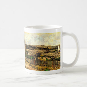 Skörd i Provence Montmajour av Vincent van Gogh Kaffemugg