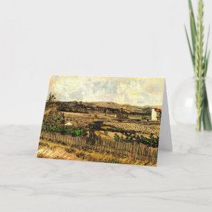 Skörd i Provence Montmajour av Vincent van Gogh Kort