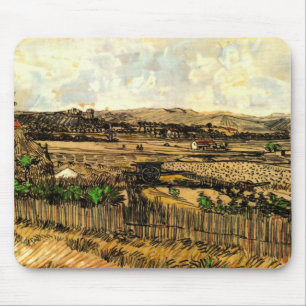 Skörd i Provence Montmajour av Vincent van Gogh Musmatta