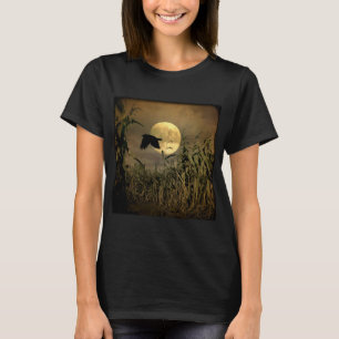 Skörd Måne och Kråka T-Shirt
