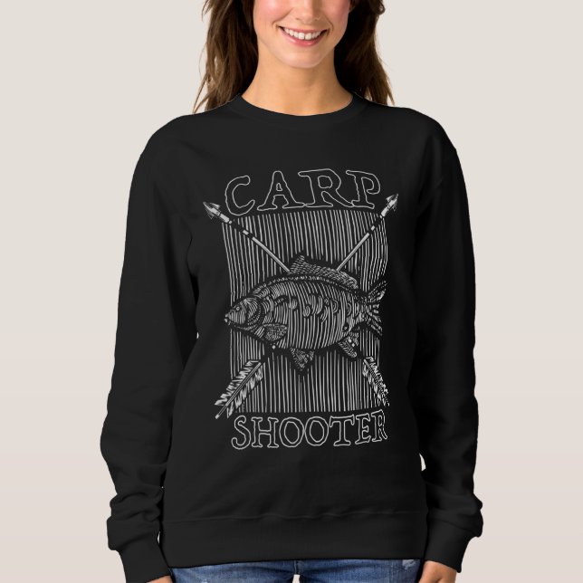 Skörd på kaj för fiskkarp t shirt (Framsida)