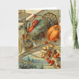 Skörd Turkiet och Biplan Helgkort