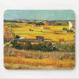 Skörd vid La Crau, med Montmajour... Musmatta