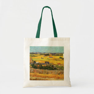Skörd vid La Crau, Montmajour av Vincent van Gogh Tygkasse