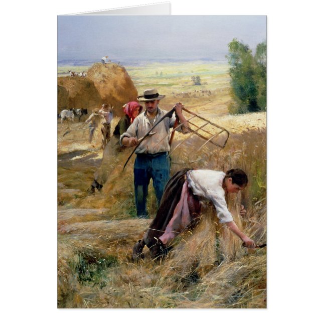 Skörda Hälsningskort (Framsidan)