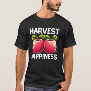 Skörda Lycka Äpple T Shirt