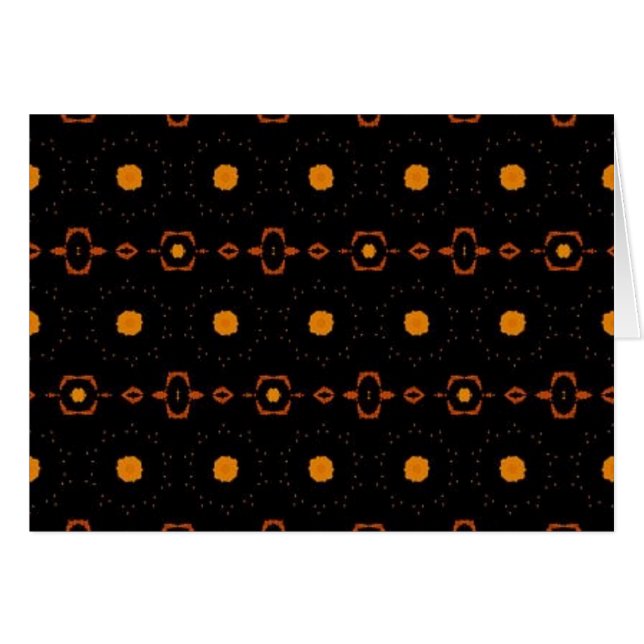 skörda måne 2 m hälsningskort (Framsidan Horizontal)