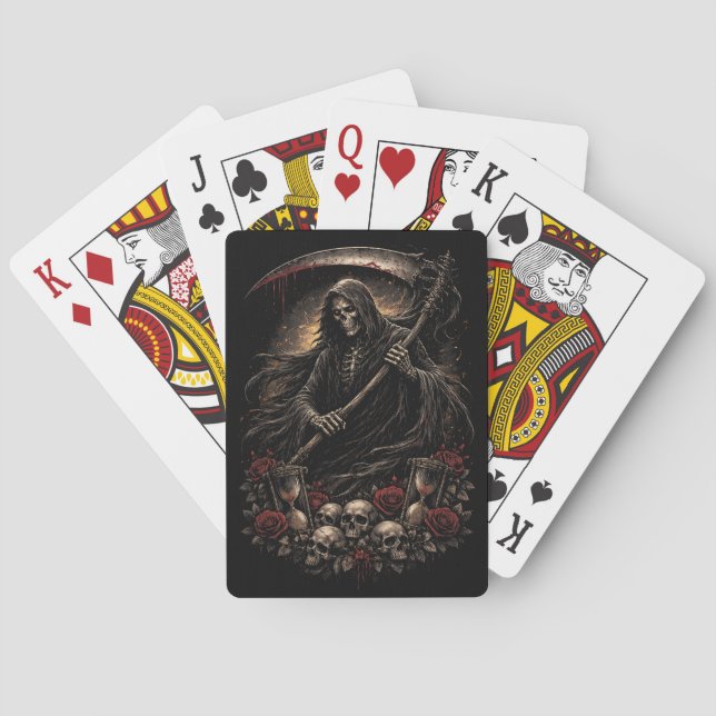 Skördarens Timmeglas Casinokort (Baksidan)