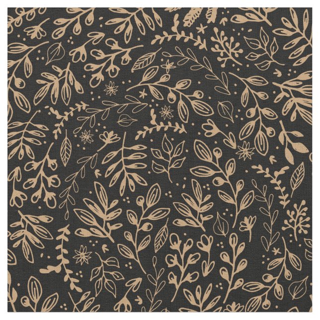 Skördblommor Tyg (Närbild)