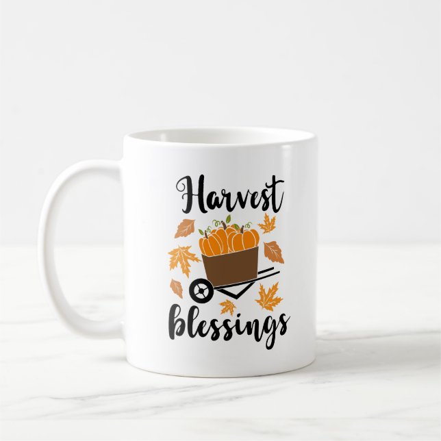 Skörde Segens Personlig Kaffemugg (Vänster)