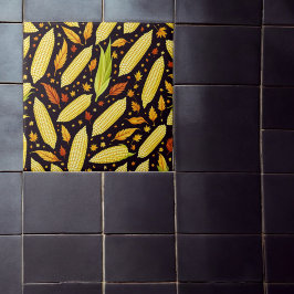 Skördedagen i maj Mönster höst Kakelplatta