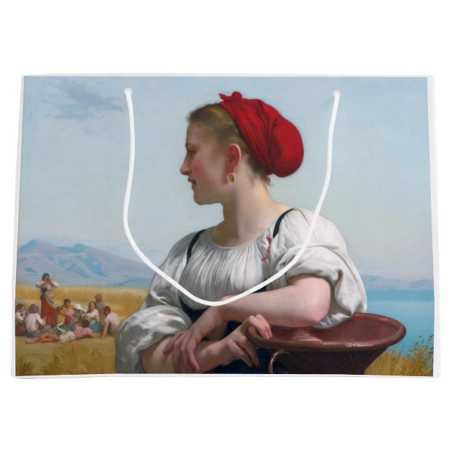 Skördeflickan, Bouguereau (Framsidan)